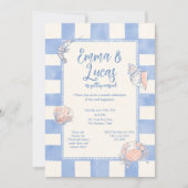 sea love Invitation 招待状 (正面)