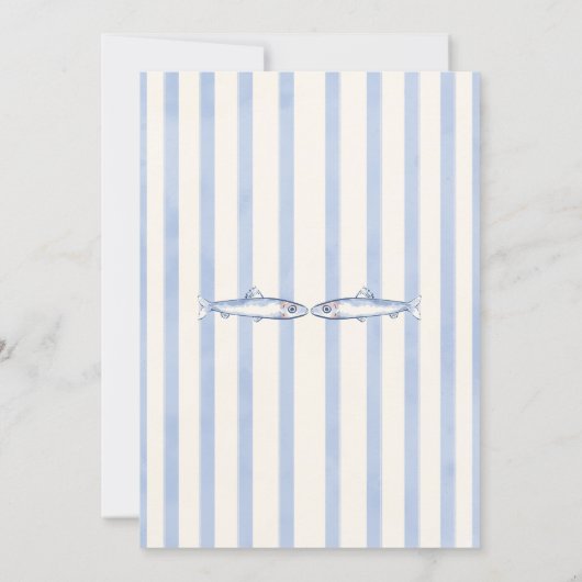 sea love Invitation 招待状 (裏面)