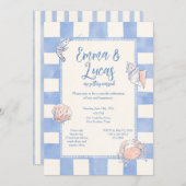 sea love Invitation 招待状 (正面/裏面)