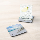 Sea Oats And White Sand Beach Morning Coaster Set コースター (右側)