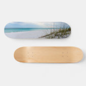 Sea Oats And White Sand Beach Morning Skateboard スケートボード (横)