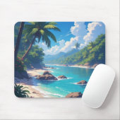 Sea Ocean Landscape Mousepad マウスパッド (マウス)