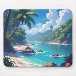 Sea Ocean Landscape Mousepad マウスパッド