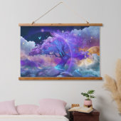 Sea of Clouds 吊り下げ型タペストリー (寝室)