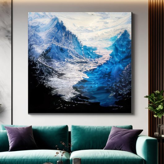 Sea of Ice Canvas Art キャンバスプリント