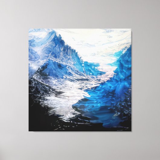 Sea of Ice Canvas Art キャンバスプリント (正面)