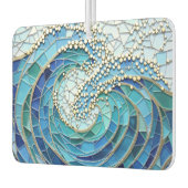 Sea of Waves Mosaic Art カーエアーフレッシュナー (左)