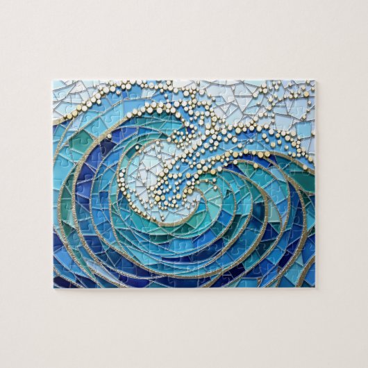 Sea of Waves Mosaic Art ジグソーパズル (横)