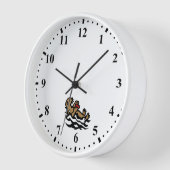 Sea otter 壁時計 (傾斜)