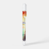 Sea Otter 081024AREF148 - Watercolor iPhoneケース (右側面)