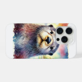 Sea Otter 081024AREF148 - Watercolor iPhoneケース (裏面横)