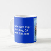 sea-otter-1633x1225-IMG_5365-3-30-05-redoの海… コーヒーマグカップ (正面左)