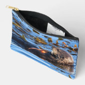 Sea Otter and the Octopus アクセサリーポーチ (見開き)