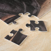 Sea Otter (Enhydra marina) Illustration ジグソーパズル (側面)