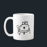 Sea Otter King & Queen コーヒーマグカップ<br><div class="desc">Add cute Sea Otter King & Queen mug to your kitchen collection!
Major part of the royalty will be donated to sea otter conservation program.
ラッコの王様と女王様のマグカップです。
ロイヤリティーの大部分はラッコ保護プログラムへ寄付されます。</div>