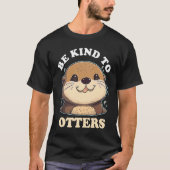 Sea Otter Lover Funny  2 Tシャツ (正面)