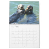 Sea Otter Mom and Pup Calendar #1 カレンダー (3月 2026)