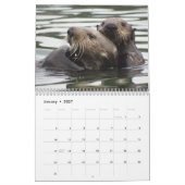 Sea Otter Mom and Pup Calendar #1 カレンダー (1月 2027)