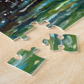 Sea Otter Painting ジグソーパズル (側面)