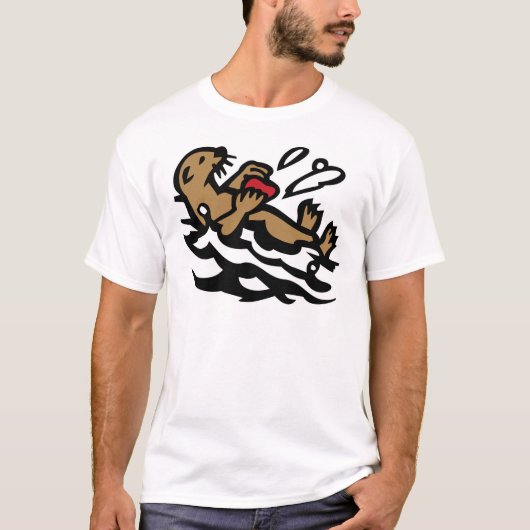 Sea otter tシャツ (正面)
