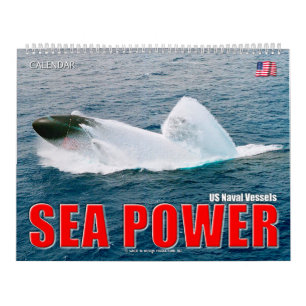 SEA POWER – 米国海軍 カレンダー
