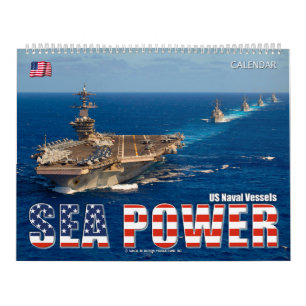 SEA POWER – 米国海軍 カレンダー