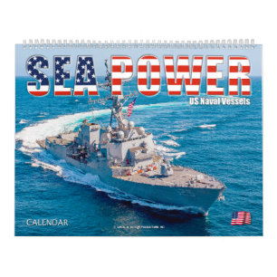 SEA POWER – 米国海軍 カレンダー