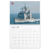 SEA POWER – 米国海軍 カレンダー (3月 2027)