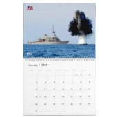 SEA POWER – 米国海軍 カレンダー (1月 2027)