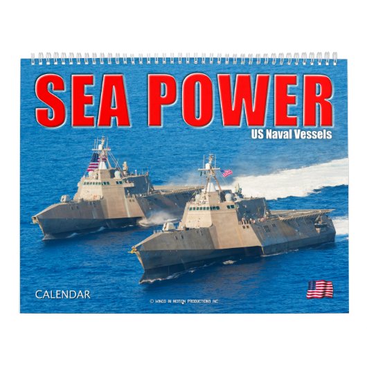 SEA POWER – 米国海軍 カレンダー (カバー)