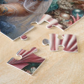 Sea Princess Seashell Jeweled Royal Beach ジグソーパズル (側面)