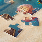 Sea Princess Underwater Coral Throne Room ジグソーパズル (側面)