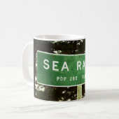 Sea Ranchのアイコンサインマグ コーヒーマグカップ (正面左)
