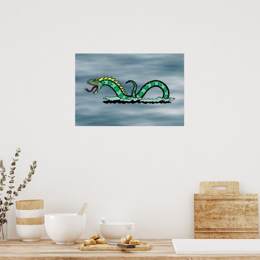 Sea Serpent ポスター (キッチン)