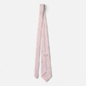 Sea Shell Pink ocean beach pattern ネクタイ (裏面)