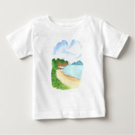 Sea Shore Beach  ベビーTシャツ