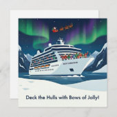 Sea-son’s Greetings. Christmas card for cruisers! シーズンカード (正面/裏面)