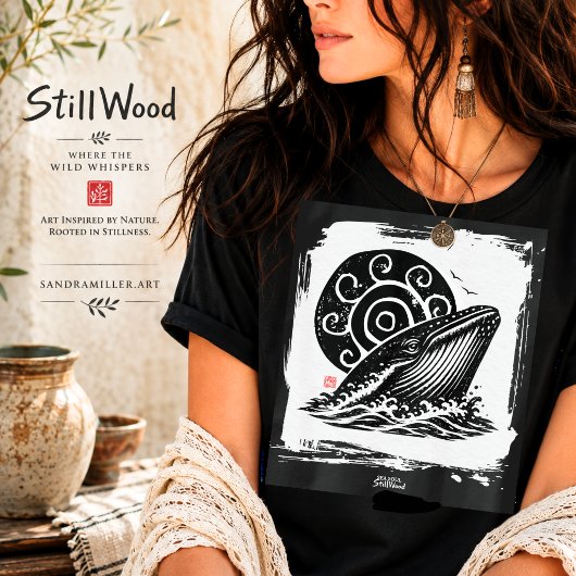 SEA SOUL • StillWood • ザトウクジラ Tシャツ