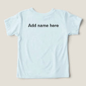 Sea Star Superstar – Celebrity Beach Tee for Kids (デザイン裏面)