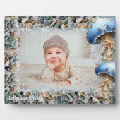 Sea Themed Jellyfish Custom Kids Frame フォトプラーク (正面)