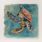 Sea Turtle ジグソーパズル (横)