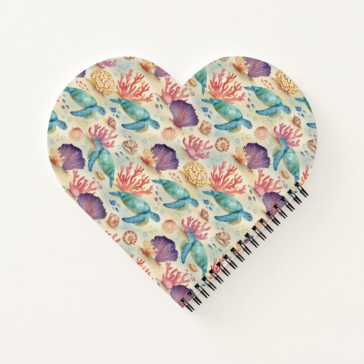 Sea Turtle ノートブック (裏面)