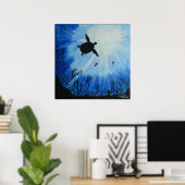 Sea Turtle ポスター (ホームオフィス)