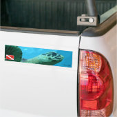 Sea Turtle Bumper Sticker バンパーステッカー (トラック上)