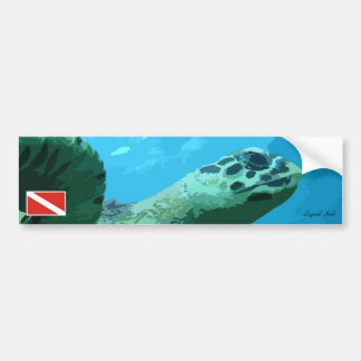 Sea Turtle Bumper Sticker バンパーステッカー