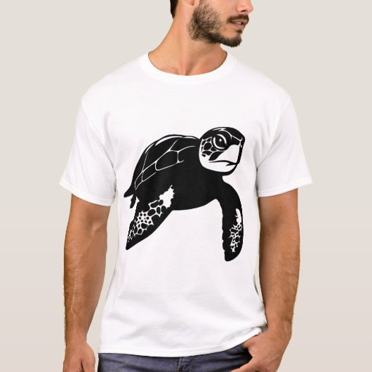 sea turtle Copy - Copy Tシャツ (正面)