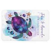 Sea Turtle Cruise Ship Stateroom Magnet マグネット (横)
