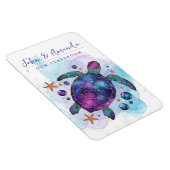 Sea Turtle Cruise Ship Stateroom Magnet マグネット (右側)