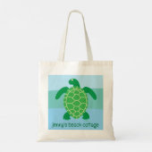 Sea Turtle Custom  Tote Bag トートバッグ (裏面)