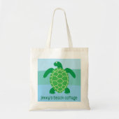 Sea Turtle Custom  Tote Bag トートバッグ (正面)